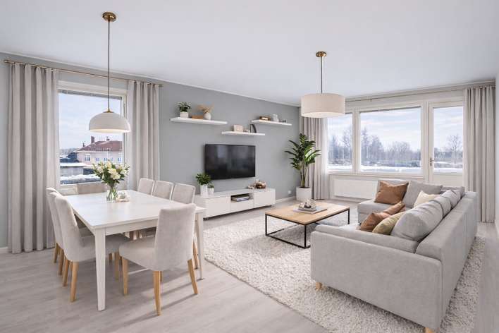 Kerrostalo, 4h+k+kph+vh+las.parv, 81 m², Ventelä