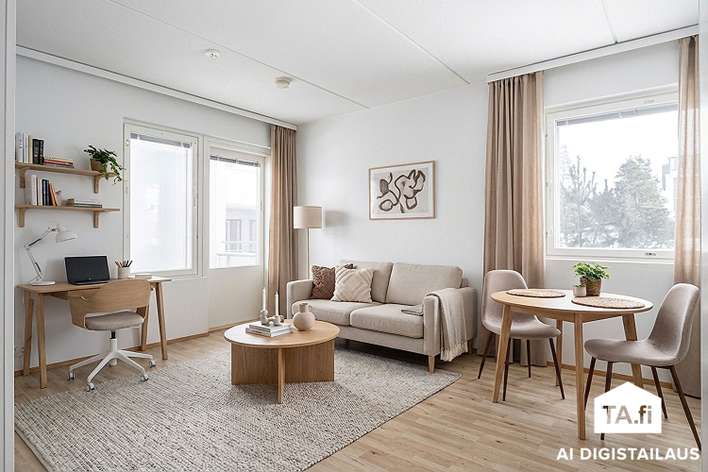 Kerrostalo, 2h+kt, 47,5 m², Laajasalo, Helsinki