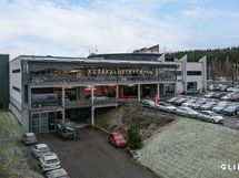 Rakennuksen läntisen julkisivu