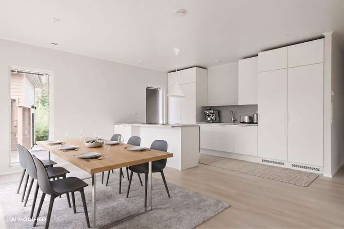Omakotitalo, 4mh, oh, avokeittiö, kph, s, khh, 2xwc, arkieteinen, vh, terassi, autokatos, varasto, 124/142 m², Kytölä - Näkymä 4
