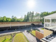 Näkymä kattoterassilta