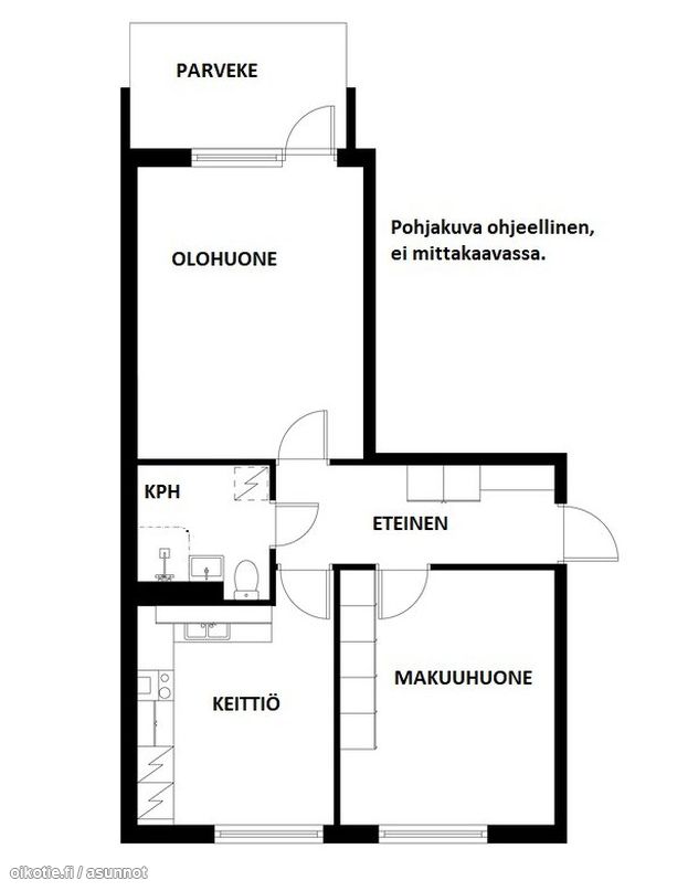 Asuntoilmoituksen kuva