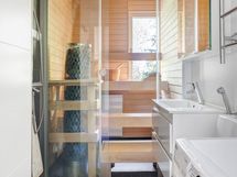 Harvinaisuus oma sauna