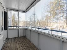 Lasitettu parveke