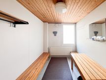 Taloyhtiössä on mm sauna ja pesutupa.