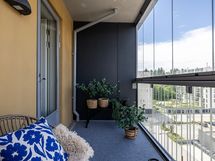 Malliasunto A49, 56 m2, 3h+kt, Parveke