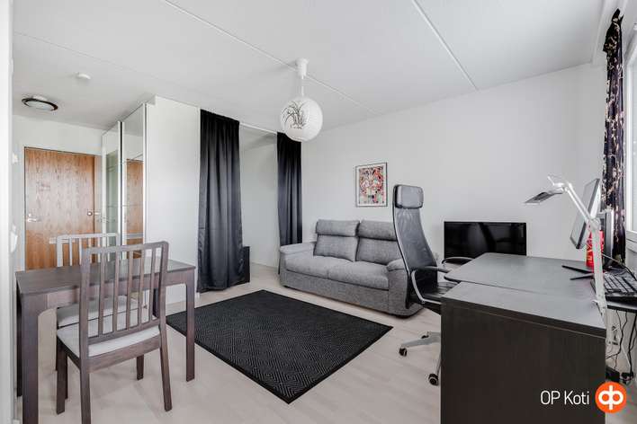 Kerrostalo, 1h,kk,s, 35 m², Tuira, Oulu