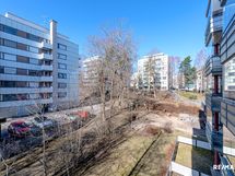 Nakymää lasitetulta parvekkeelta
