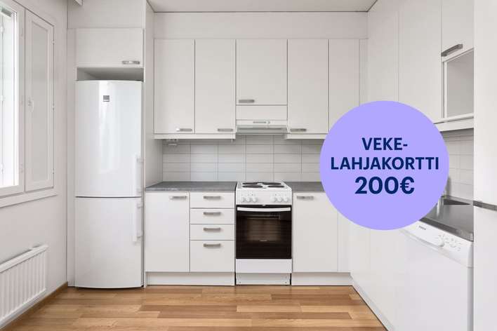 Kerrostalo, 2H+K, 56 m², Pajala, Järvenpää