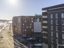 Näkymä parvekkeelta Isoisänsillan suuntaan