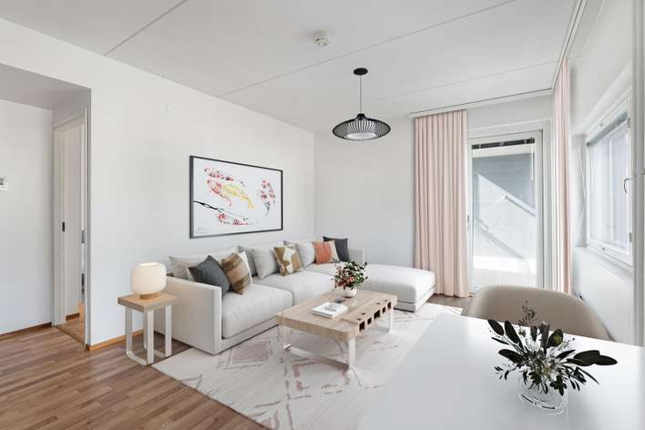 Kerrostalo, 2h+kk, 44,5 m², Boston, Tuusula