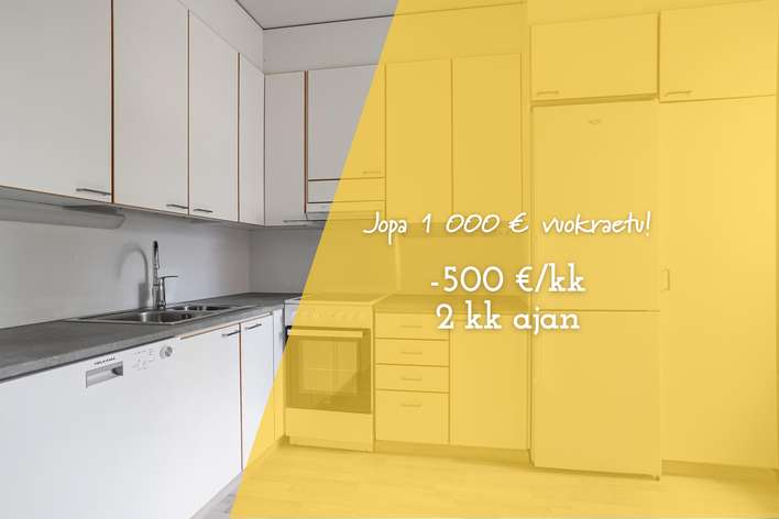 Kerrostalo, 2H+K, 59 m², Pitäjänmäki, Helsinki