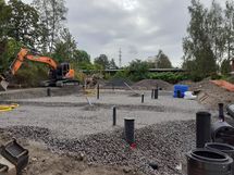Erillistalojen perustustyöt käynnistetty