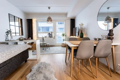 Kerrostalo, 1h+kt+ransk.parveke, 30,5 m², Keskusta