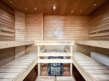 Taloyhtiön sauna.