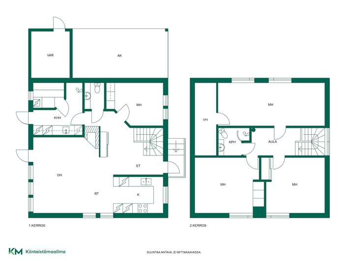Huvila, 5h, k, s/ph, kph, wc, vh, piha, 117 m², Tapaninkylä - Näkymä 2