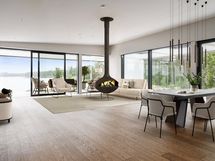 Virtuaalisesti sisustettu B-talo valmiina