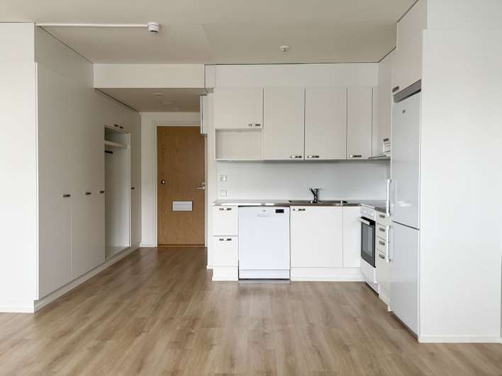Kerrostalo, 1H+KT, 30 m², Tuira, OULU