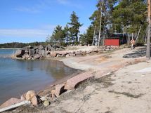 Helsinginrannan uimaranta lähistöllä