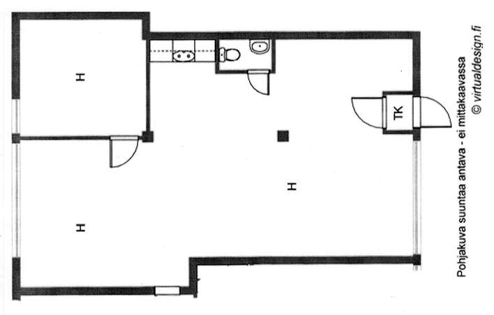 Liiketila, 77 m², Olari, Espoo
