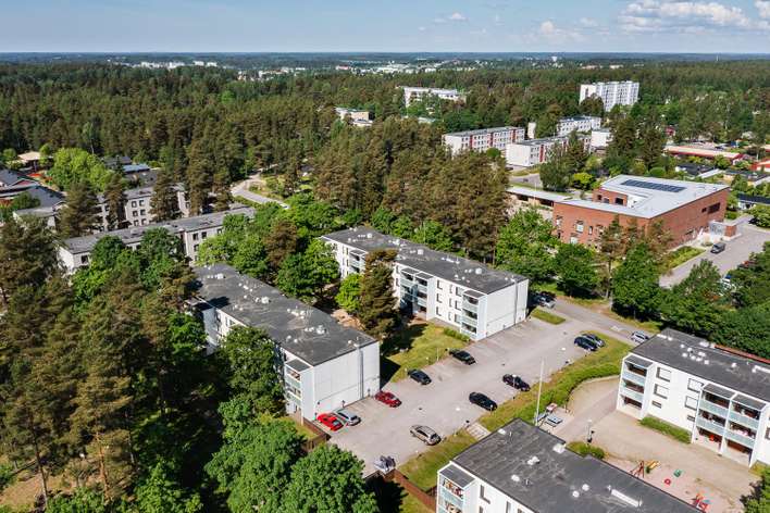 Kerrostalo, 3H+K+P, 76 m², Kevätkumpu - Näkymä 4