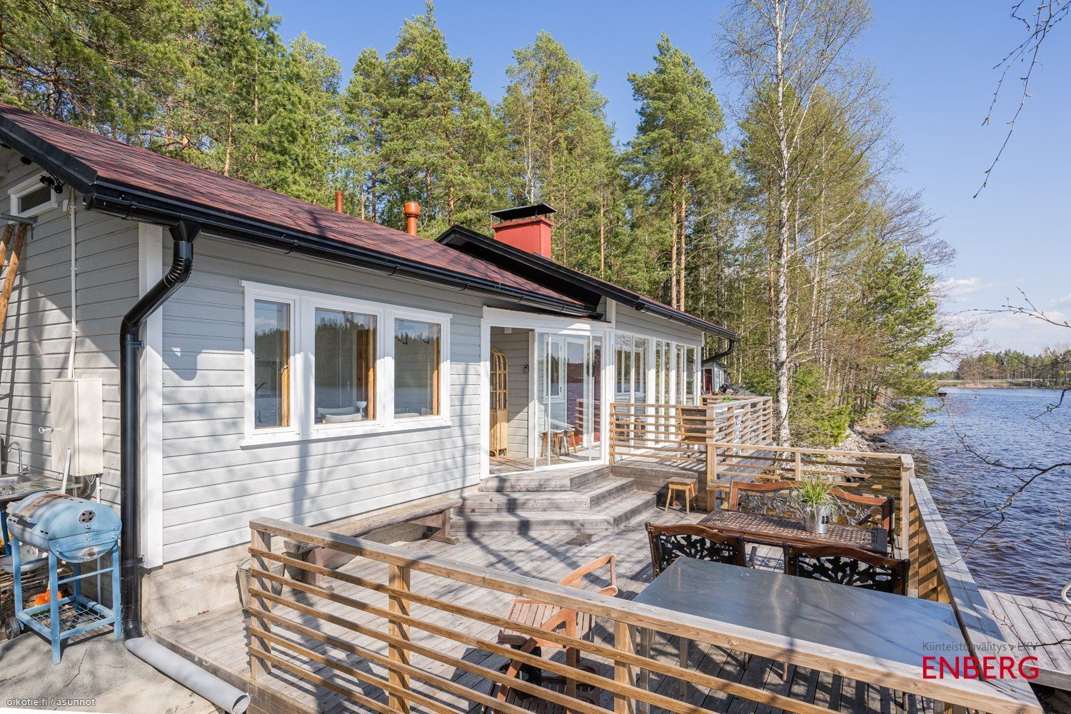 31 m² Vespuolentie 490, 41800 Jyväskylä  Tupa+huone+vesi-WC+suihku+pkh+sauna+varastorak+ulko-WC+maakellari – Oikotie  17300768 – SKVL