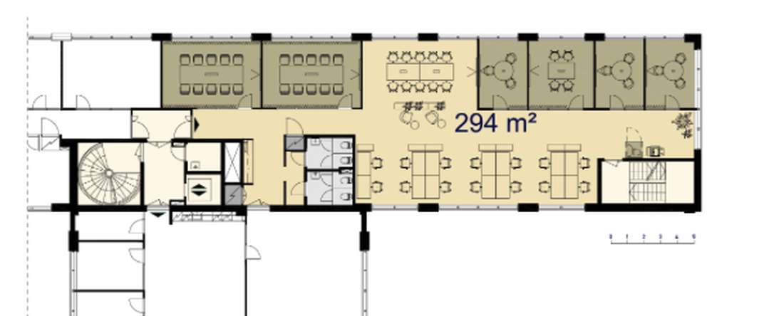 Liiketila, 294 m², Pasila - Näkymä 2