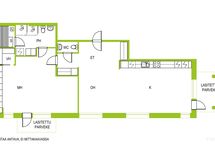 Nykyinen pohjaratkaisu.