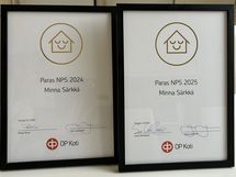 NPS=asiakastyytyväisyys on huippua :-)