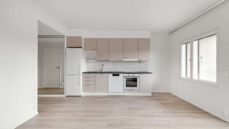 Kerrostalo, 3h+kt, 54,5 m², Skanssi, Turku
