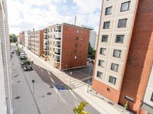 Viihtyisä katunäkymä