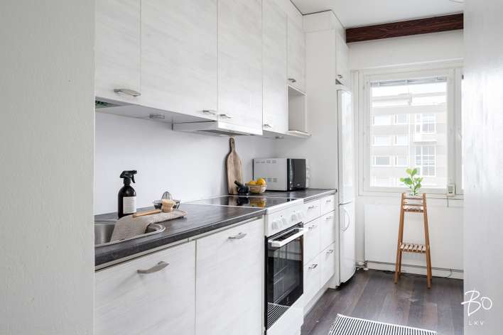 Kerrostalo, 2h+k , 48 m², Keskusta - Näkymä 4