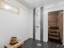 taloyhtiön saunatilaa