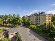 Asunnon näkymät yli Torkkelinmäen