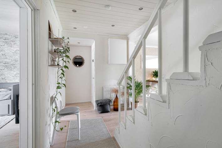Paritalo, 4h+k+ph/wc+wc+vh+varastot Kellarissa yhteisissä tiloissa s+ph+pannuhuone, 99/141 m², Takakirves - Widok 3