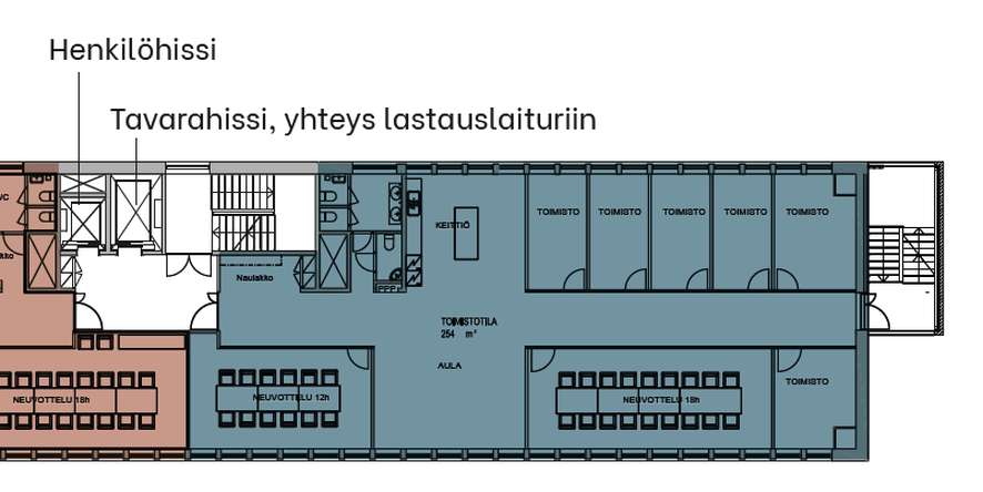 Liiketila, 260 m², Otaniemi