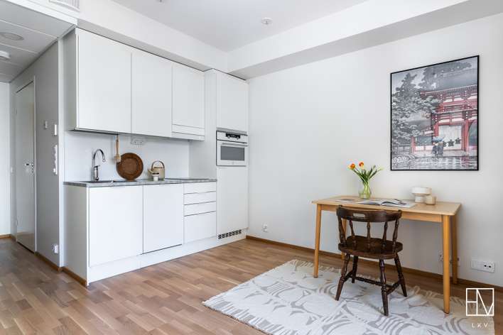 Kerrostalo, 1h, k, kph/wc, lasit.parv, 22 m², Kaleva - Ansicht 4