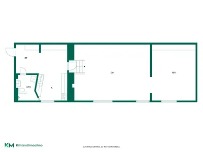 Kerrostalo, 2h, k, kph, 76 m², Kaartinkaupunki - View 2