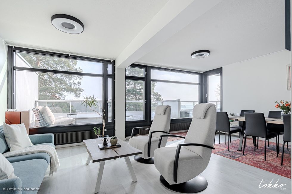 Tähän tilaan voi tehdä halutessaan lisähuoneen.