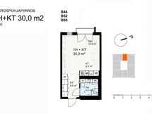 Tuomikartano A13, A21, A29, B44, B52, B60