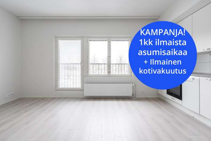 Kerrostalo, 1H+ALK+KT, 31 m², Herttuankulma, Turku