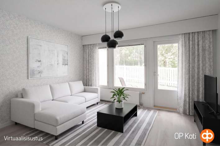 Rivitalo, 1h,kk,kh,s, 37 m², Keltinmäki