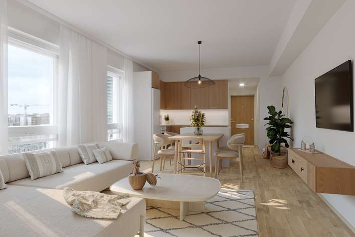 Kerrostalo, 3h+kt, 65 m², Niittykumpu, Espoo