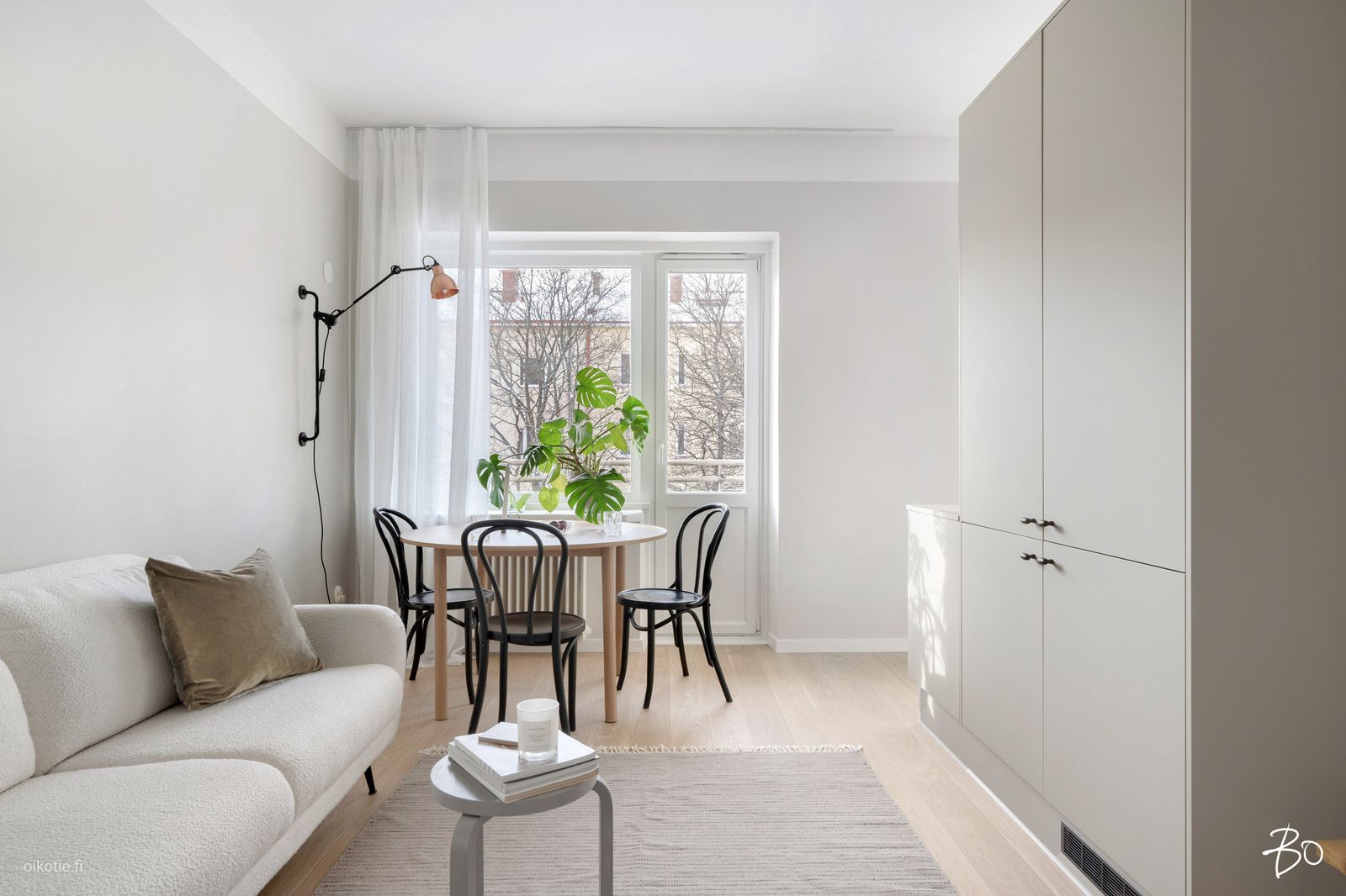 Kerrostalo, 2h, avok, kph, et, parv. (YJ: 2h+kk), 43 m², Meilahti