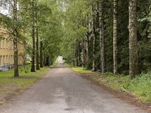 Talin puistotie vie golfkentälle ja siitä eteenpäin Munkkiniemeen.
