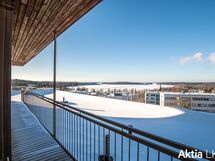 Taloyhtiön kattoterassilta upeat näkymät!