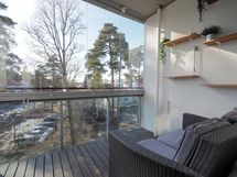 Lasitettu parveke
