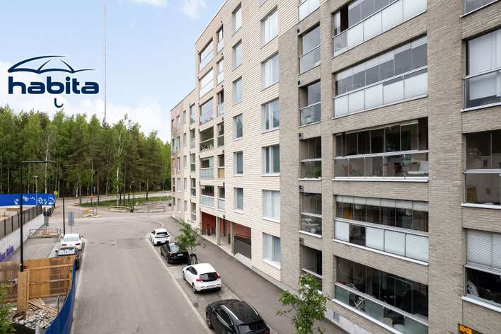 Kerrostalo, 1h+vh+kph, 27 m², Postipuisto - Näkymä 3