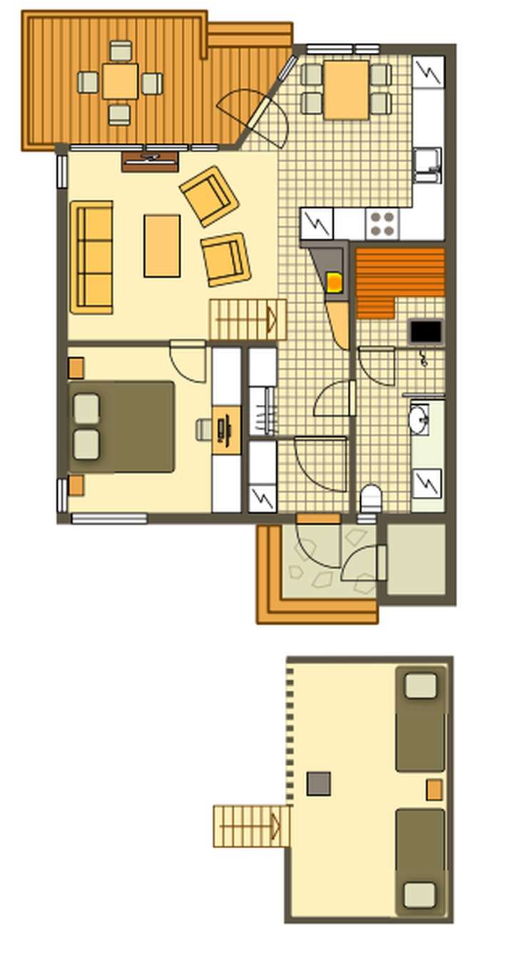 Loma-asunto, 2h + kk + s, 52,5/70,5 m², Alasotkamo, Sotkamo