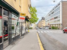 Bussiyhteydet ovat hyvät alueella.